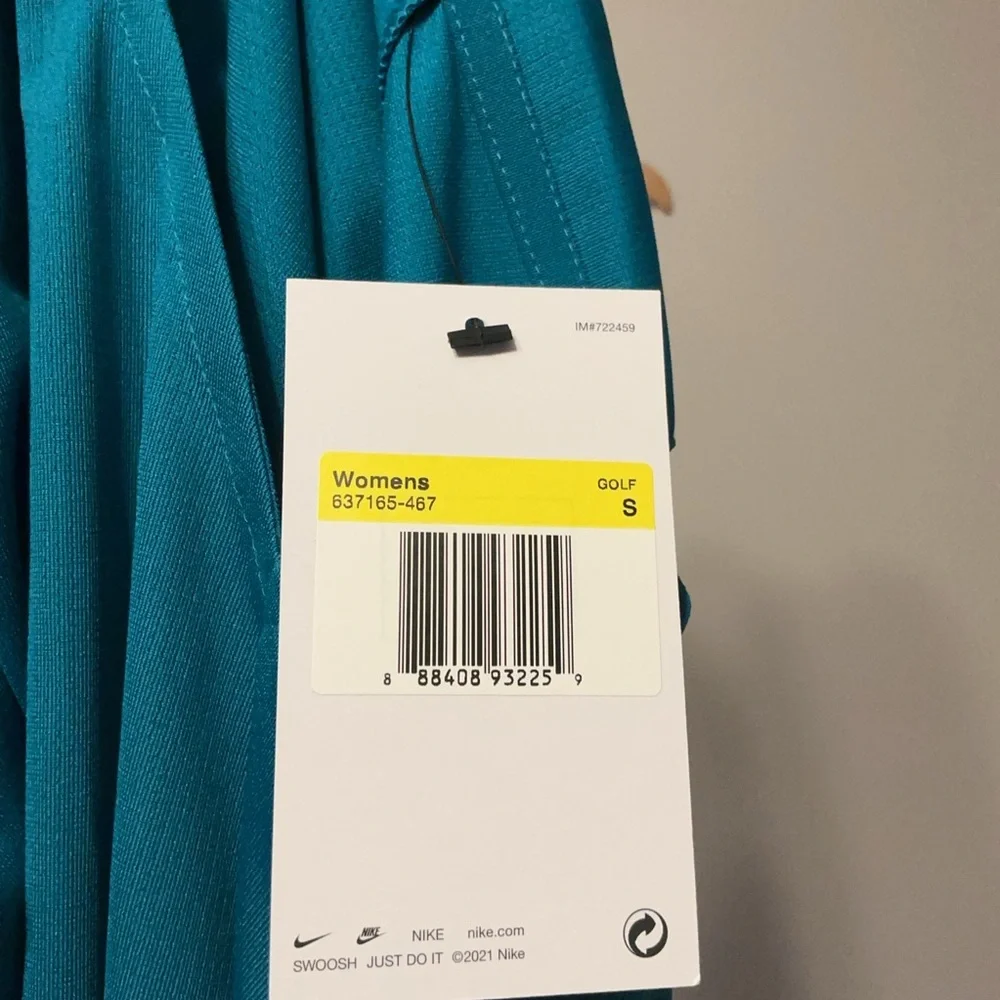 Nike Teal Short Sleeve Polo